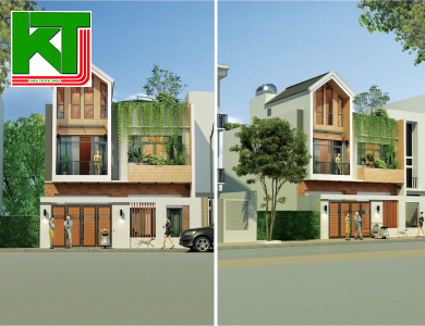 Top Mẫu nhà phố hiện đại 2025