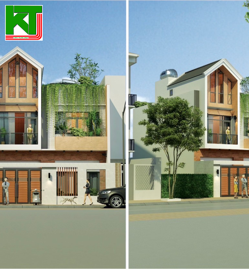 Top Mẫu nhà phố hiện đại 2025